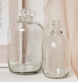 GLASS BOTTLE VASE