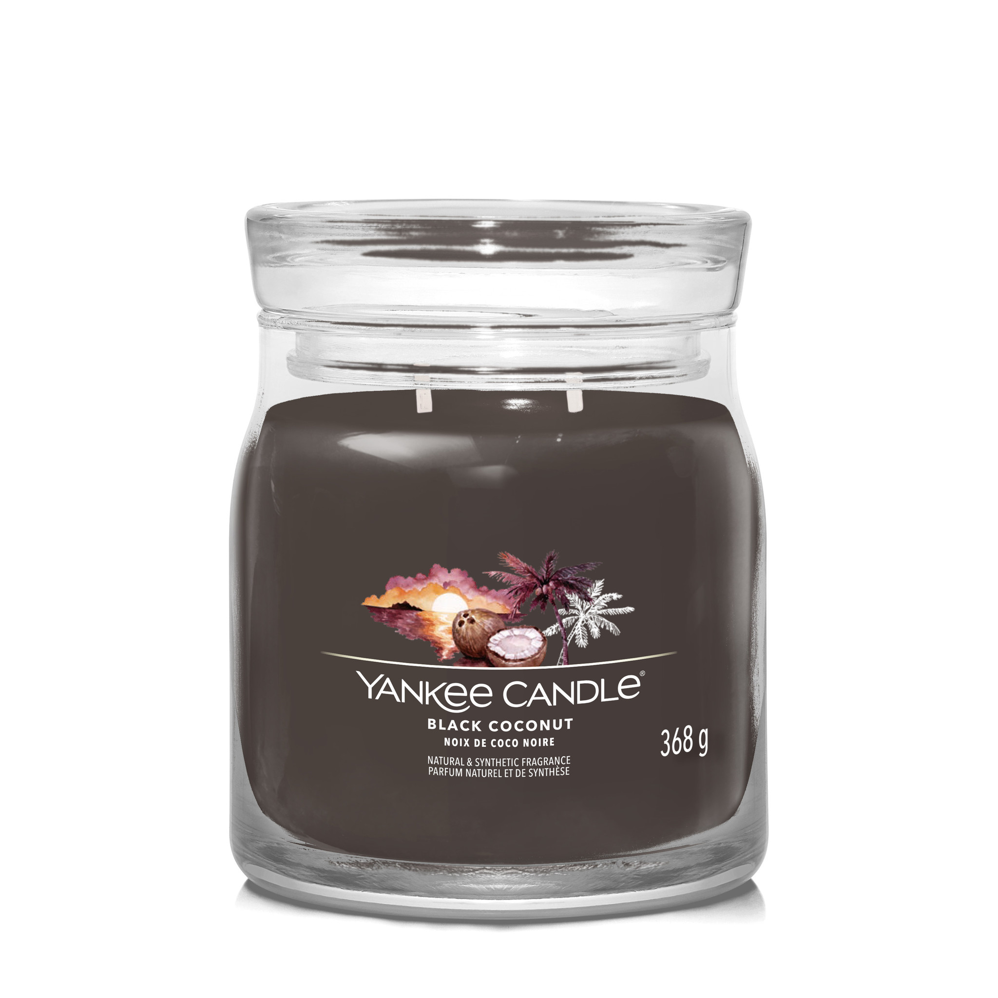 Yankee Candle - Black Coconut Signature Medium Jar