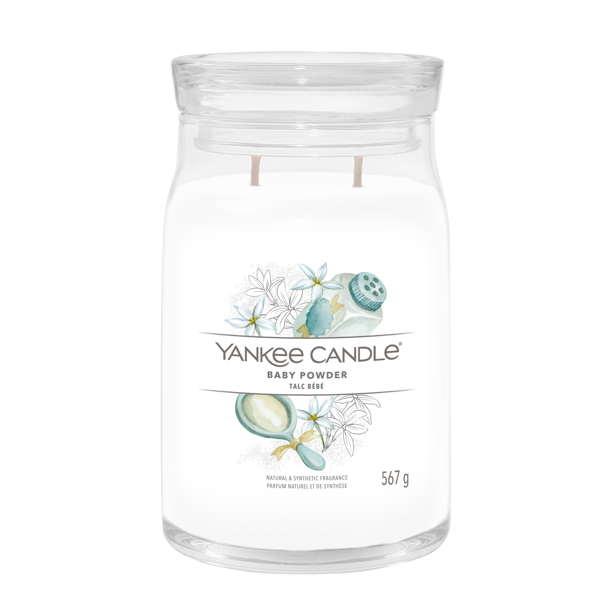 Yankee Candle Baby Powder Signature Large Jar Beauty & Bobs