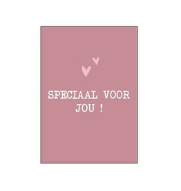 SPECIAAL VOOR JOU! (IN ROUGE) - ANSICHTKAART