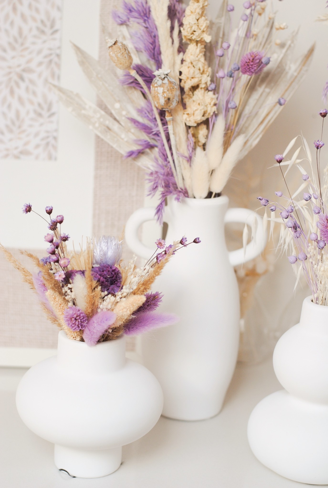 LAVENDER HAZE & OLIVIA VASE