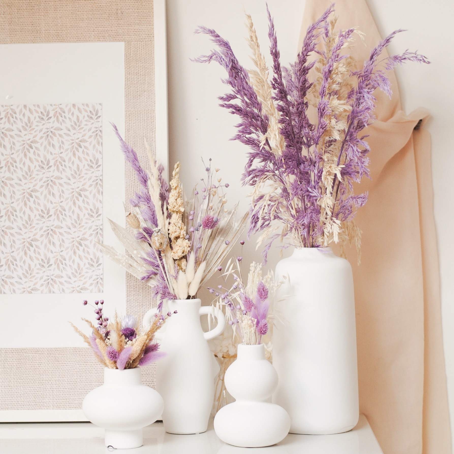 LAVENDER HAZE & OLIVIA VASE