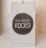 MIJN MEESTER ROCKS! - CADEAUZAKJE