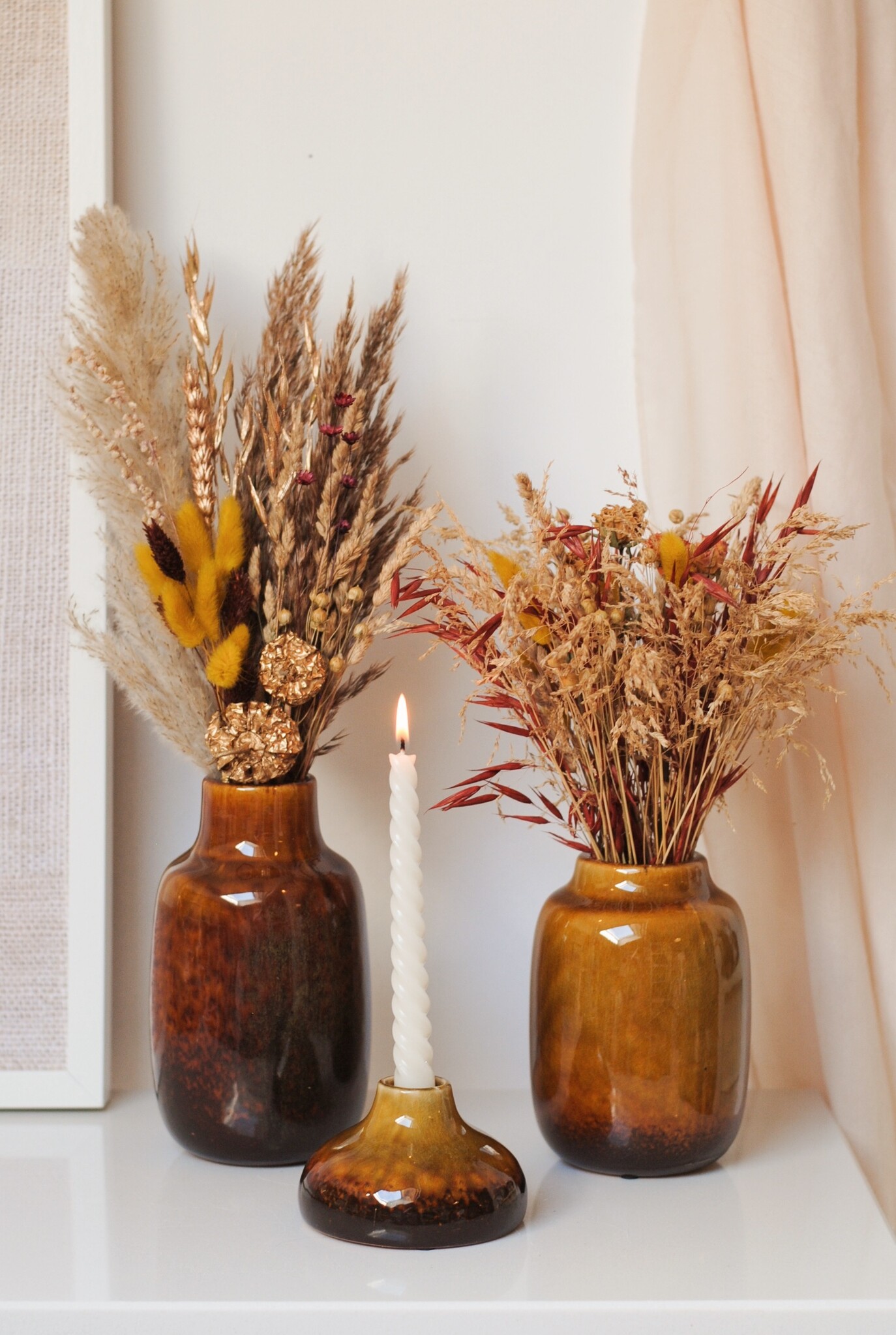 LITTLE AUTUMN VASE/CANDLE HOLDER