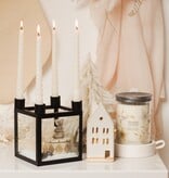 GLASS CANDLE HOLDER WITH BOX - SMALL