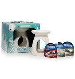 Yankee Candle - Wax Melt Warmer & 3 Wax Melts Giftset