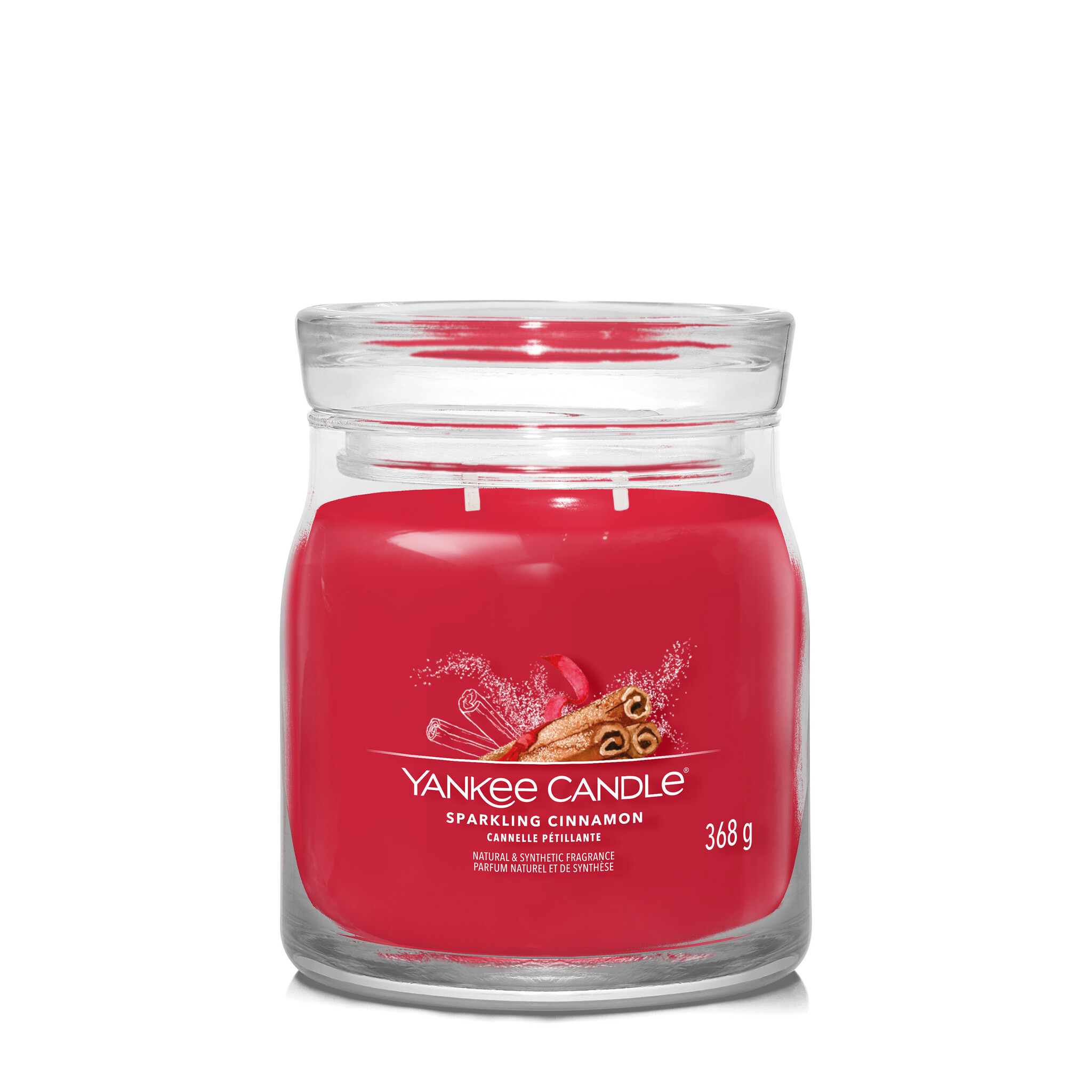 Yankee Candle - Sparkling Cinnamon Signature Medium Jar