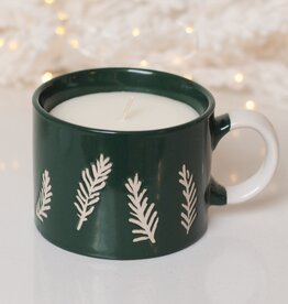 Paddywax - Ceramic Mug Candle Green