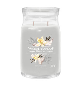 Yankee Candle - Smoked Vanilla & Cashmere Signature Large Jar