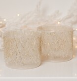 PEARLY CHAMPAGNE TEALIGHT HOLDER