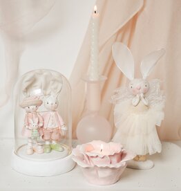 STANDING BUNBUN WITH TUTU - BEIGE