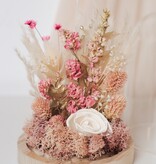 STOLP MET DROOGBLOEMEN (16cm)