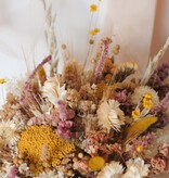 DRIED FLOWER BOUQUET & TIANNA VASE