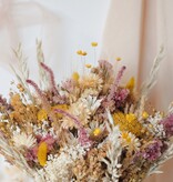 DRIED FLOWER BOUQUET & TIANNA VASE