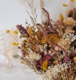 DRIED FLOWER BOUQUET & TIANNA VASE