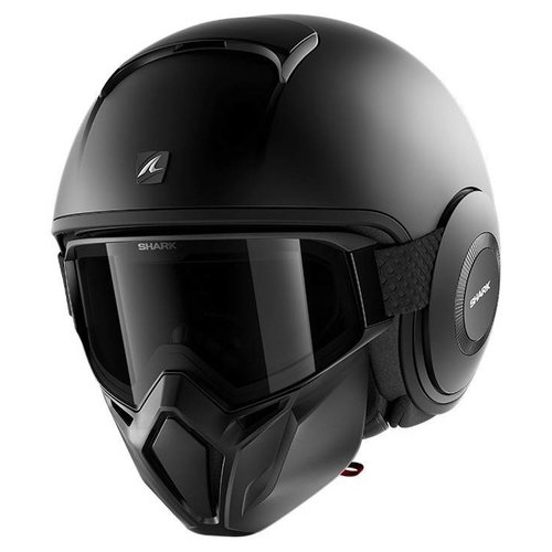 Shark Street Drak Matt Black motorcycle helmet Shark Street Drak Matt Black motorcycle helmet