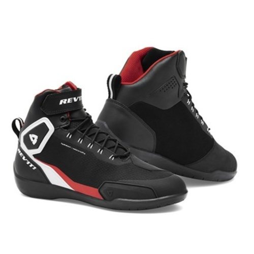 REV'IT! G-Force H2O Black Neon Red Motorcycle Shoe