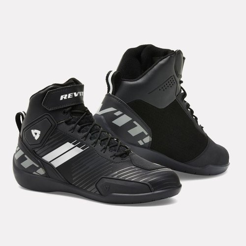 REV'IT! G-Force Black White Motorcycle Shoe