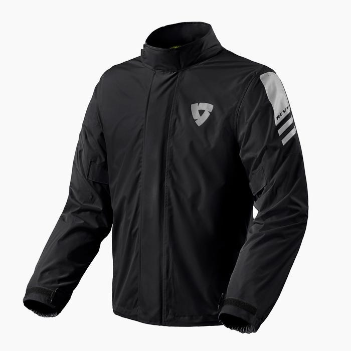 REV'IT Cyclone 3 Black H2O Raincoat Fast Shipping