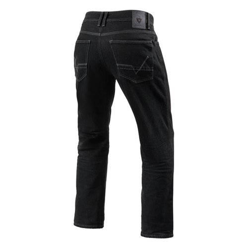 REV'IT! Jeans Lombard 3 RF Donkergrijs-Used