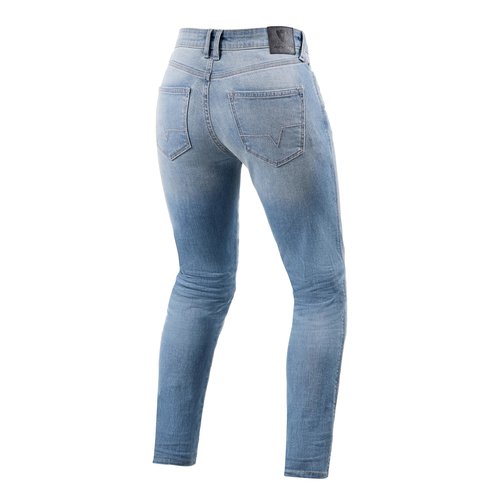 REV'IT! Jeans Shelby 2 Ladies SK Lichtblauw-Used