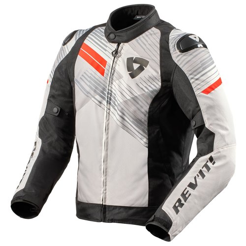 REV'IT! Motorradjacke Apex TL weiß-schwarz