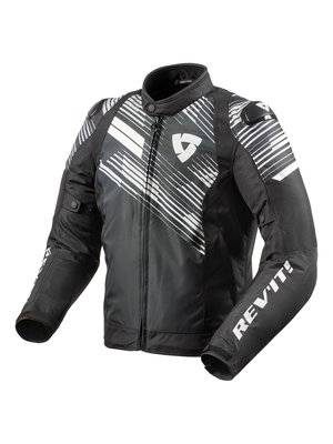 REV'IT! Motorradjacke Apex TL Schwarz-und-weiß