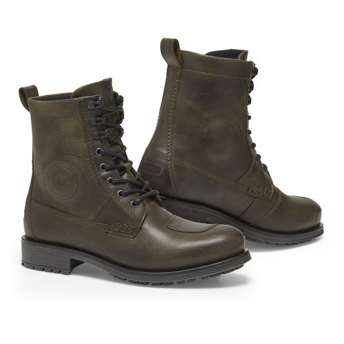 REV'IT! Portland Motorradschuhe Olive-Green-Black