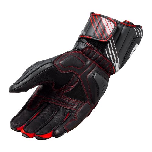 REV'IT! Motorcycle Gloves Apex Neon-red-black