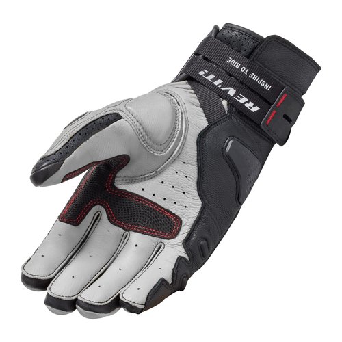 REV'IT! Handschuhe Cayenne 2 Schwarzes-Silber