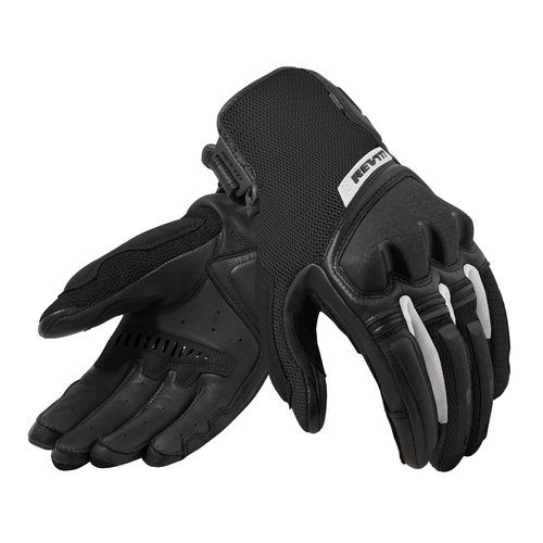 REV'IT! Motorcycle Gloves Duty Ladies black and white