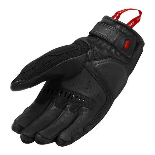 REV'IT! Motorcycle Gloves Duty black-red
