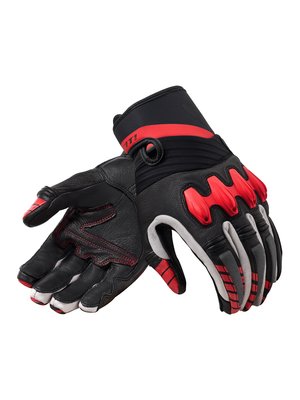 REV'IT! Handschuhe Energy Schwarz-neonrot