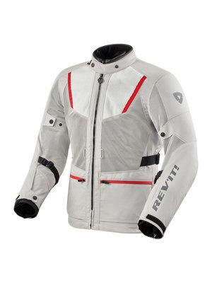 REV'IT! Motorcycle Jacket Levante 2 H2O Silver