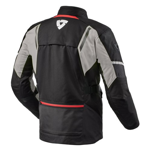 REV'IT! Motorradjacke Move H2O Schwarzgrau