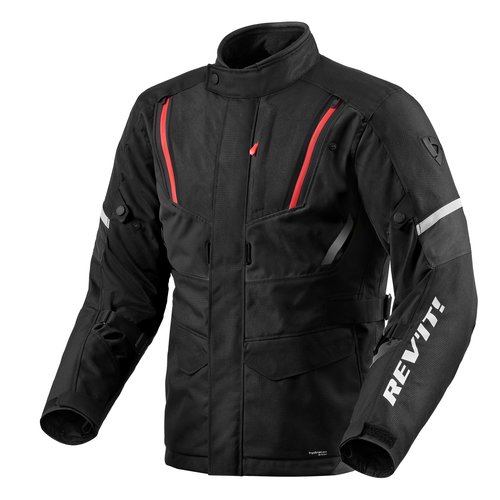 REV'IT! Motorradjacke Move H2O Schwarz