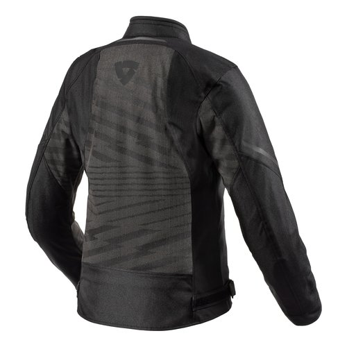 REV'IT! Motorradjacke Torque 2 H2O Ladies Schwarzer-Anthrazit