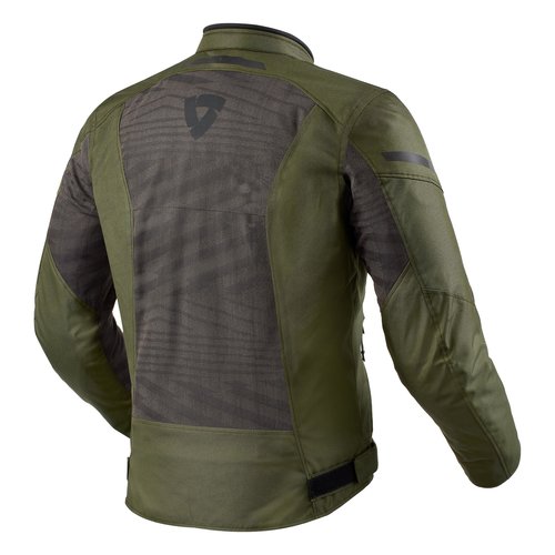 REV'IT! Motorradjacke Torque 2 H2O Schwarz-dunkel