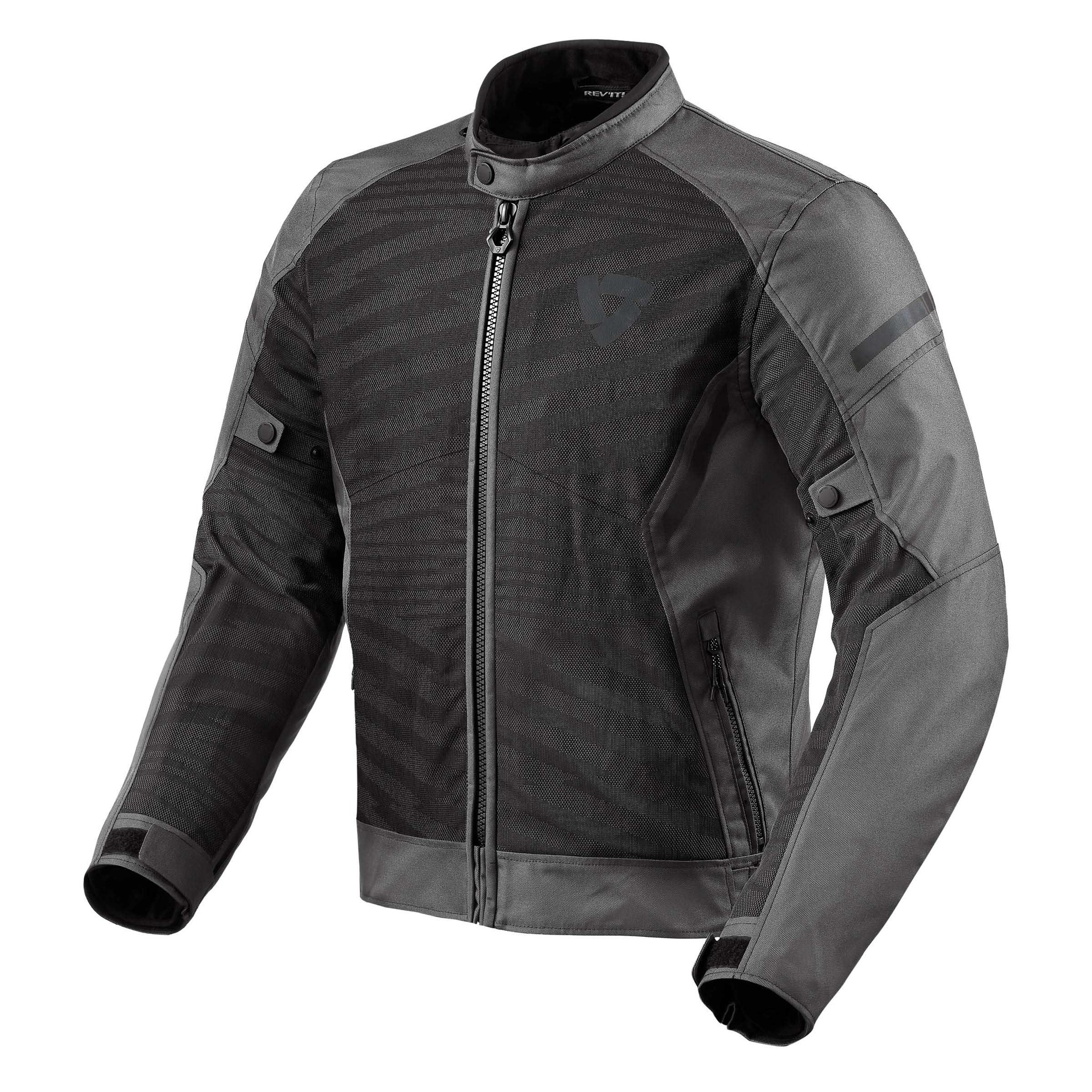 Rev'it Torque 2 H2O motorcycle jacket Black Anthracite
