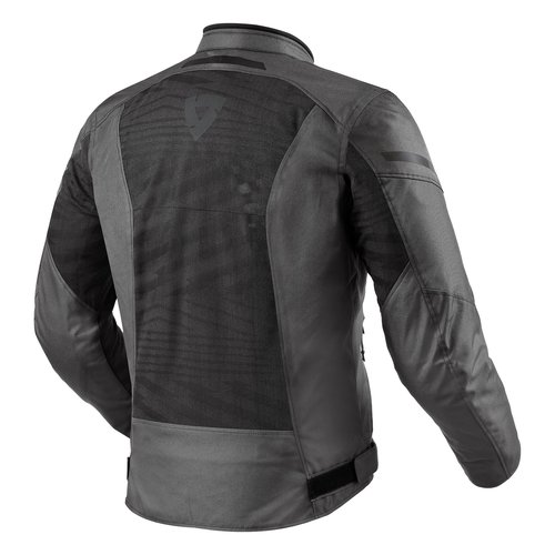 REV'IT! Motorcycle Jacket Torque 2 H2O Black-gray