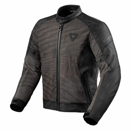 REV'IT! Motorcycle Jacket Torque 2 H2O Black anthracite