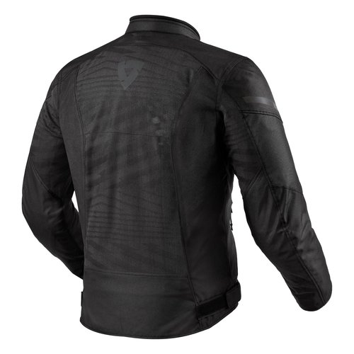 REV'IT! Motorradjacke Torque 2 H2O Schwarz