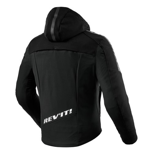 REV'IT! Motorradjacke Proxy H2O Schwarz-und-weiß