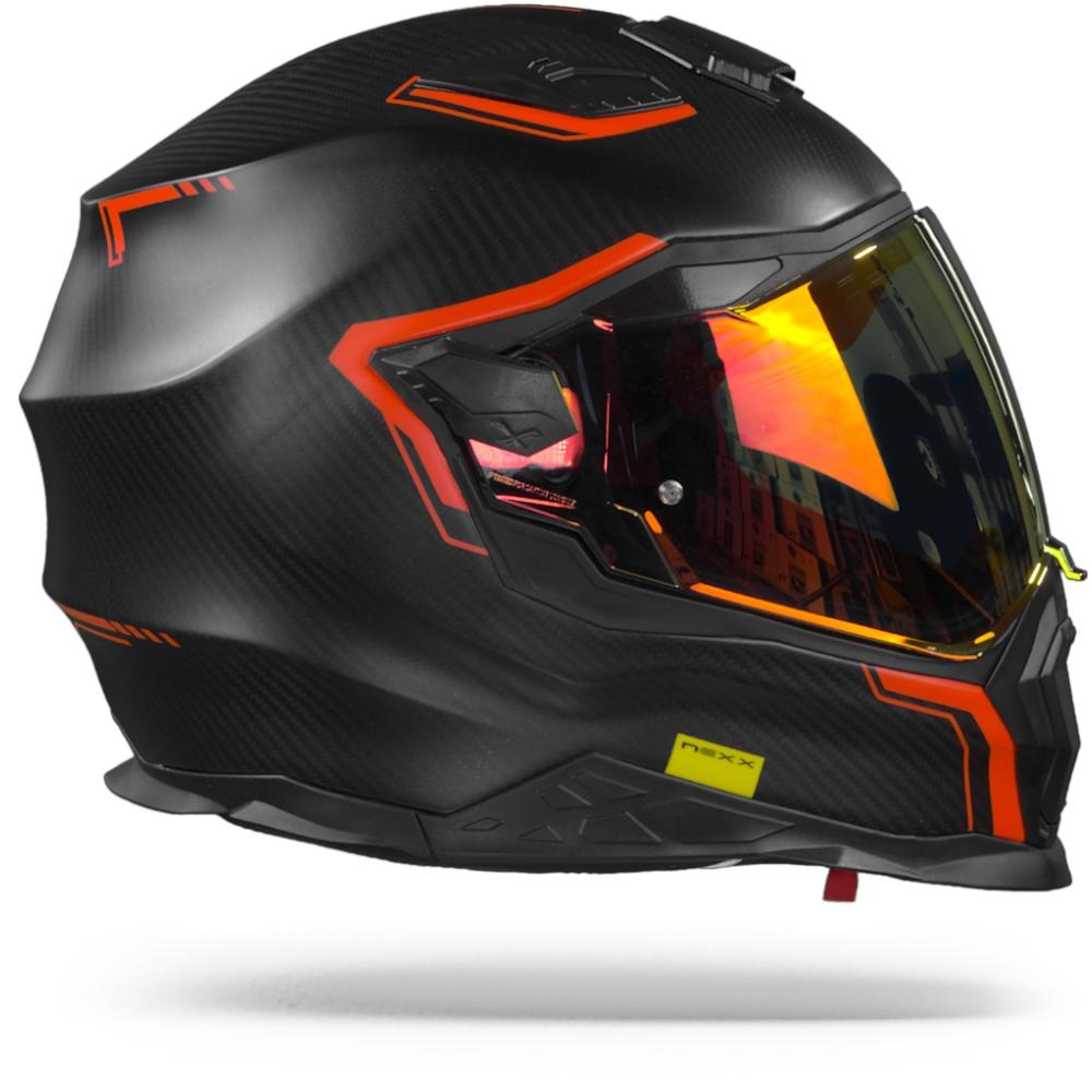Nexx X.Wst2 Carbon Zero 2 Red Matt Full Face Helmet - REVSHOP.EU