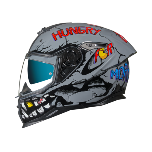 Nexx Sx.100R Hungry Miles Nardo Grey Nexx Sx.100R Hungry Miles Nardo Grey