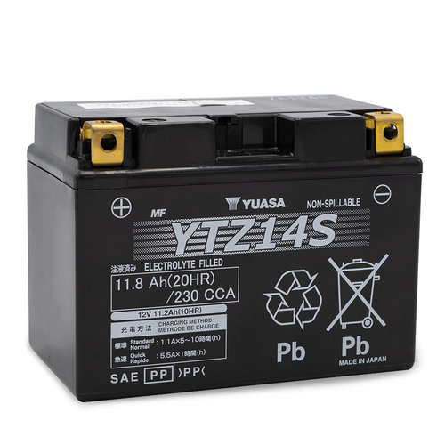 Yuasa YUASA YTZ14S (WC) Motoraccu Yuasa YUASA YTZ14S (WC) Motoraccu