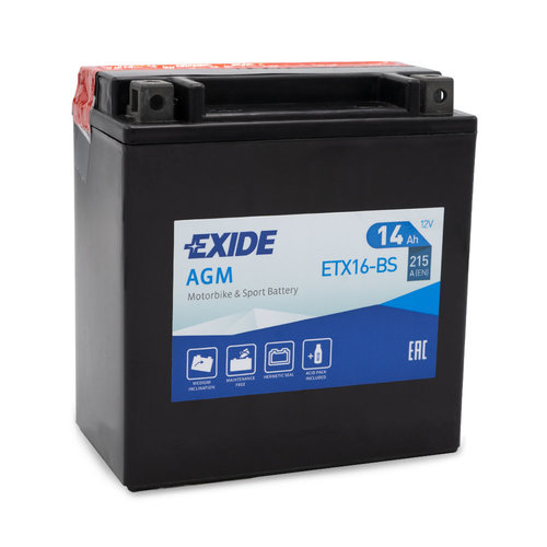 Exide EXIDE ETX16-BS Motoraccu