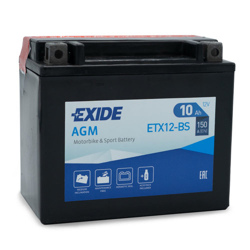 Exide EXIDE ETX12-BS Motoraccu Exide EXIDE ETX12-BS Motoraccu