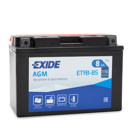 Exide EXIDE ET9B-BS Motoraccu Exide EXIDE ET9B-BS Motoraccu