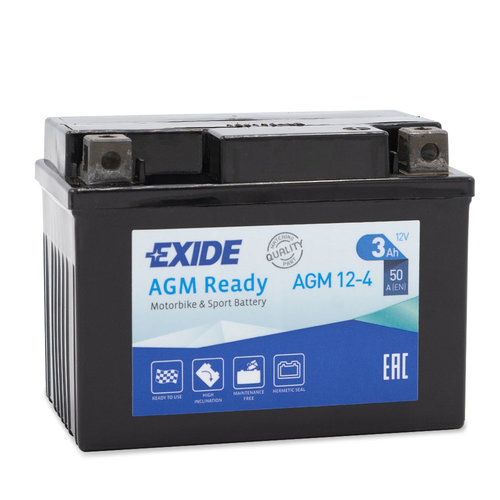 Exide EXIDE AGM12-4 Motoraccu Exide EXIDE AGM12-4 Motoraccu
